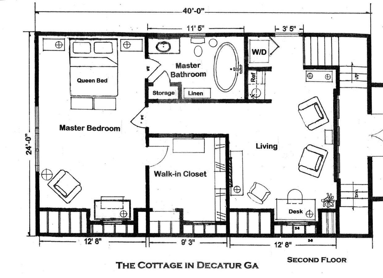 The Cottage Bed & Breakfast In Decatur Ga Exterior foto